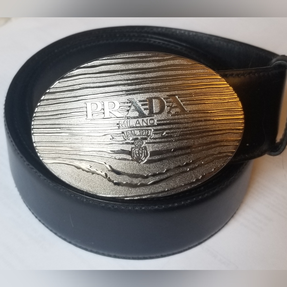 Prada Italian leather belt